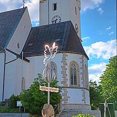 Friedenstaube in Arbing